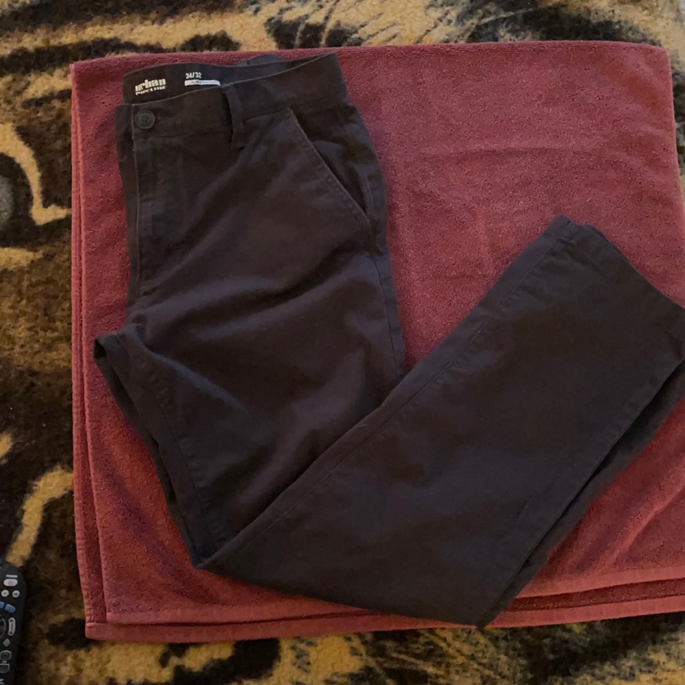 Men’s Ultimate flex khaki slim straight fit